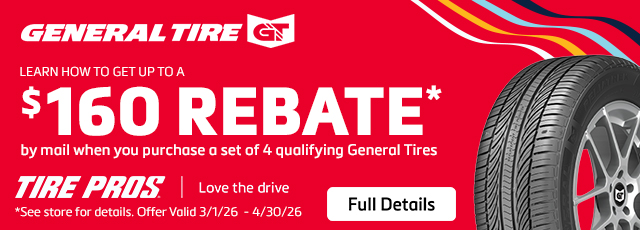 General Tire offer | Neighborhood Tire Pros